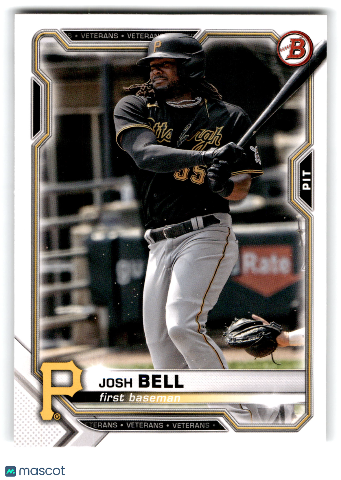 2021 Topps Bowman Josh Bell #15