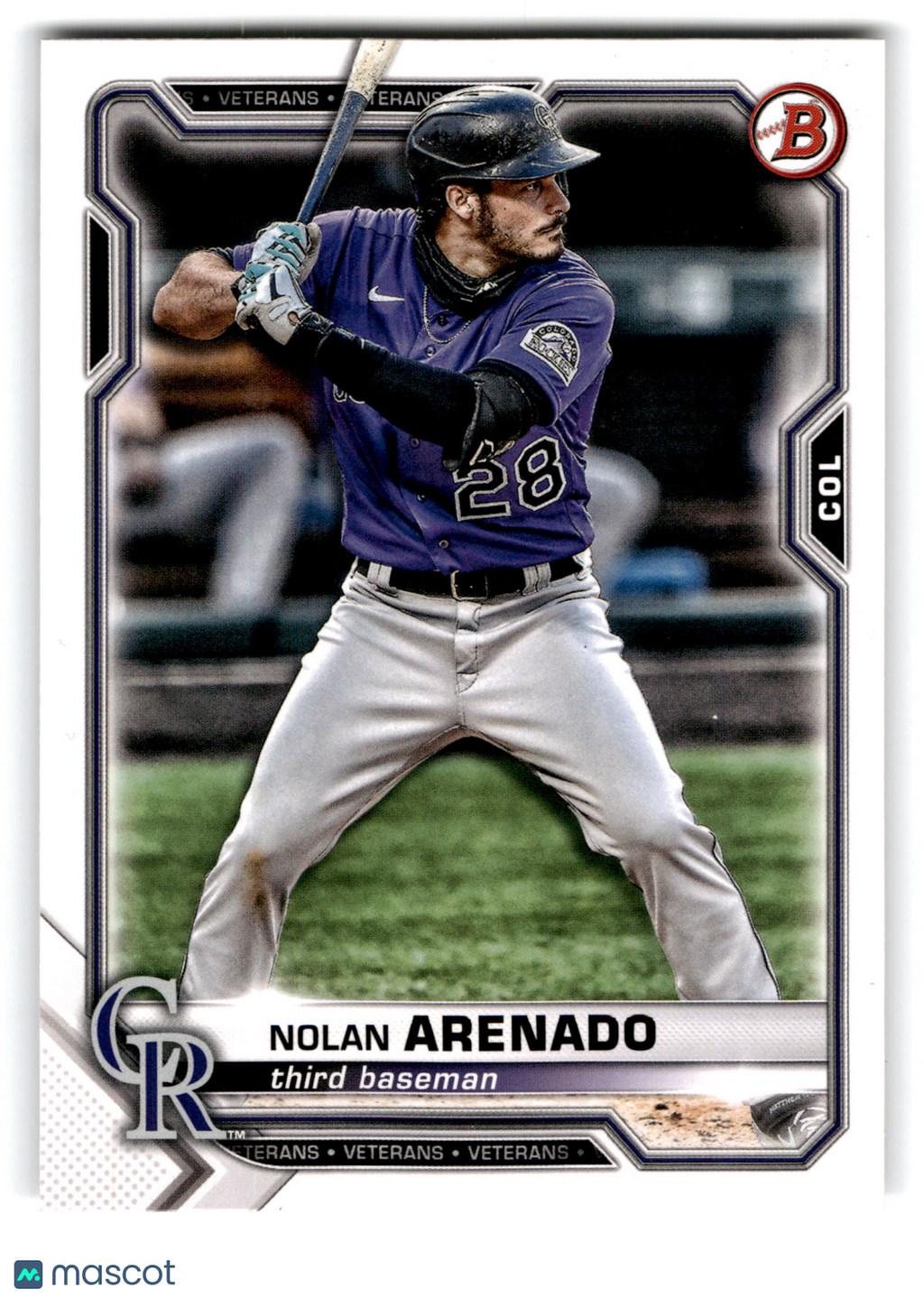 2021 Bowman Nolan Arenado #91