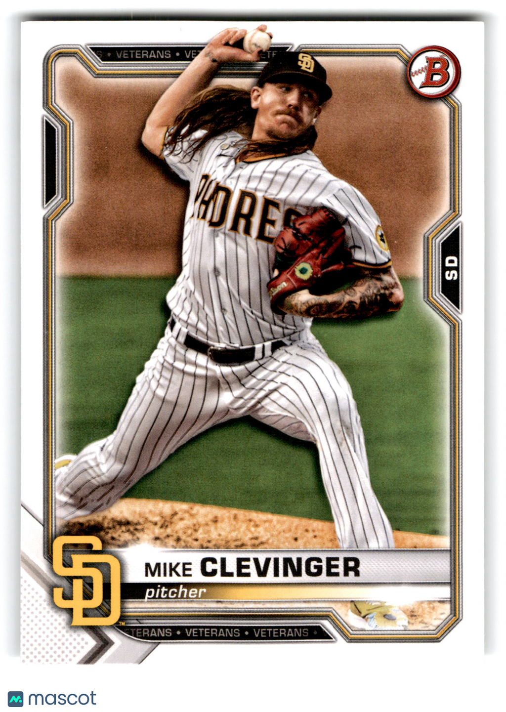 2021 Topps Bowman Mike Clevinger #53