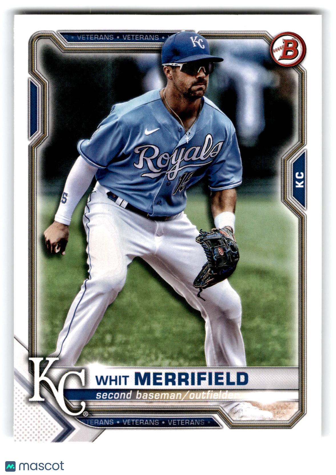 2021 Bowman Whit Merrifield #1