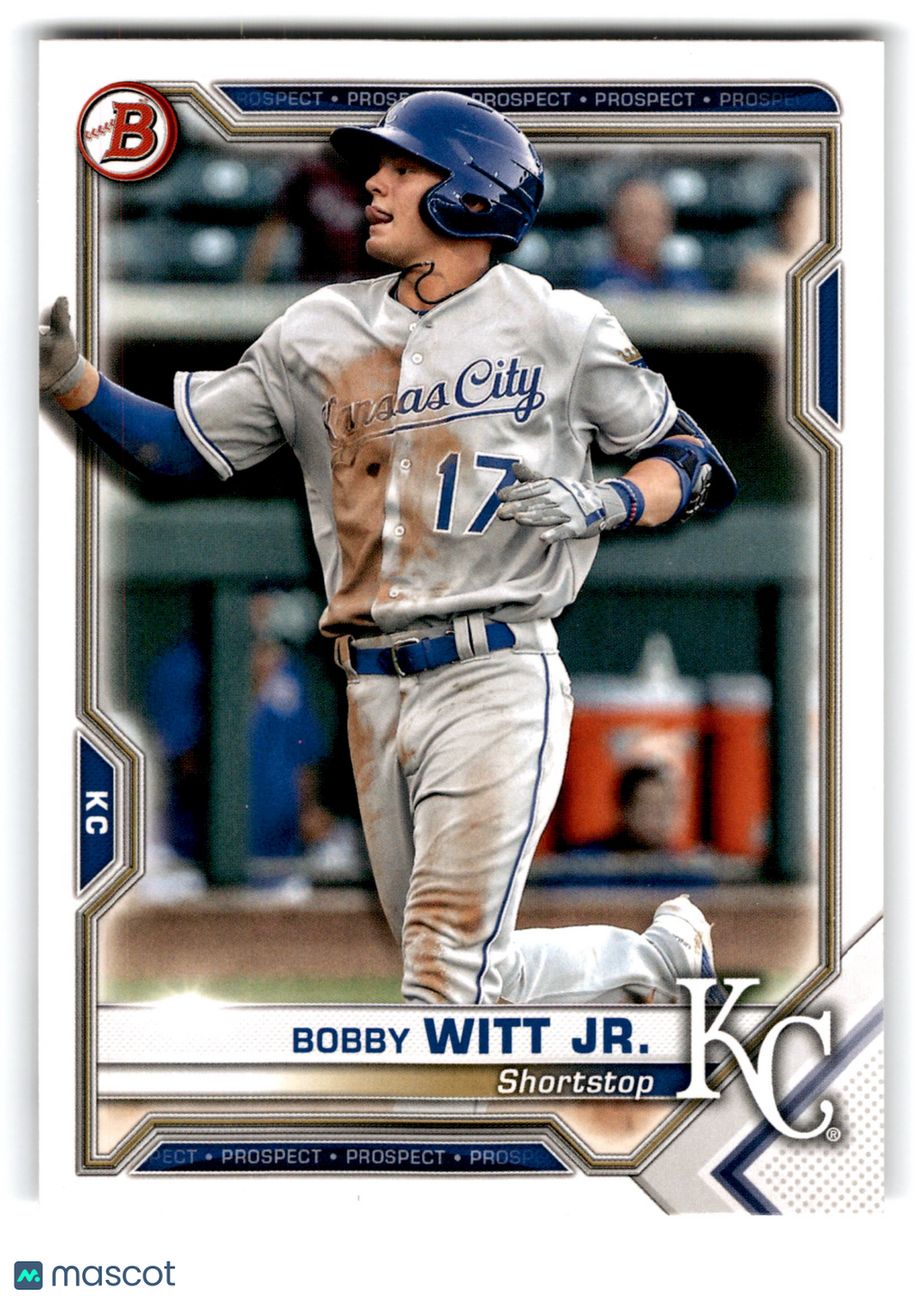 2020 Topps Bowman Prospects Bobby Witt Jr. #BP-1