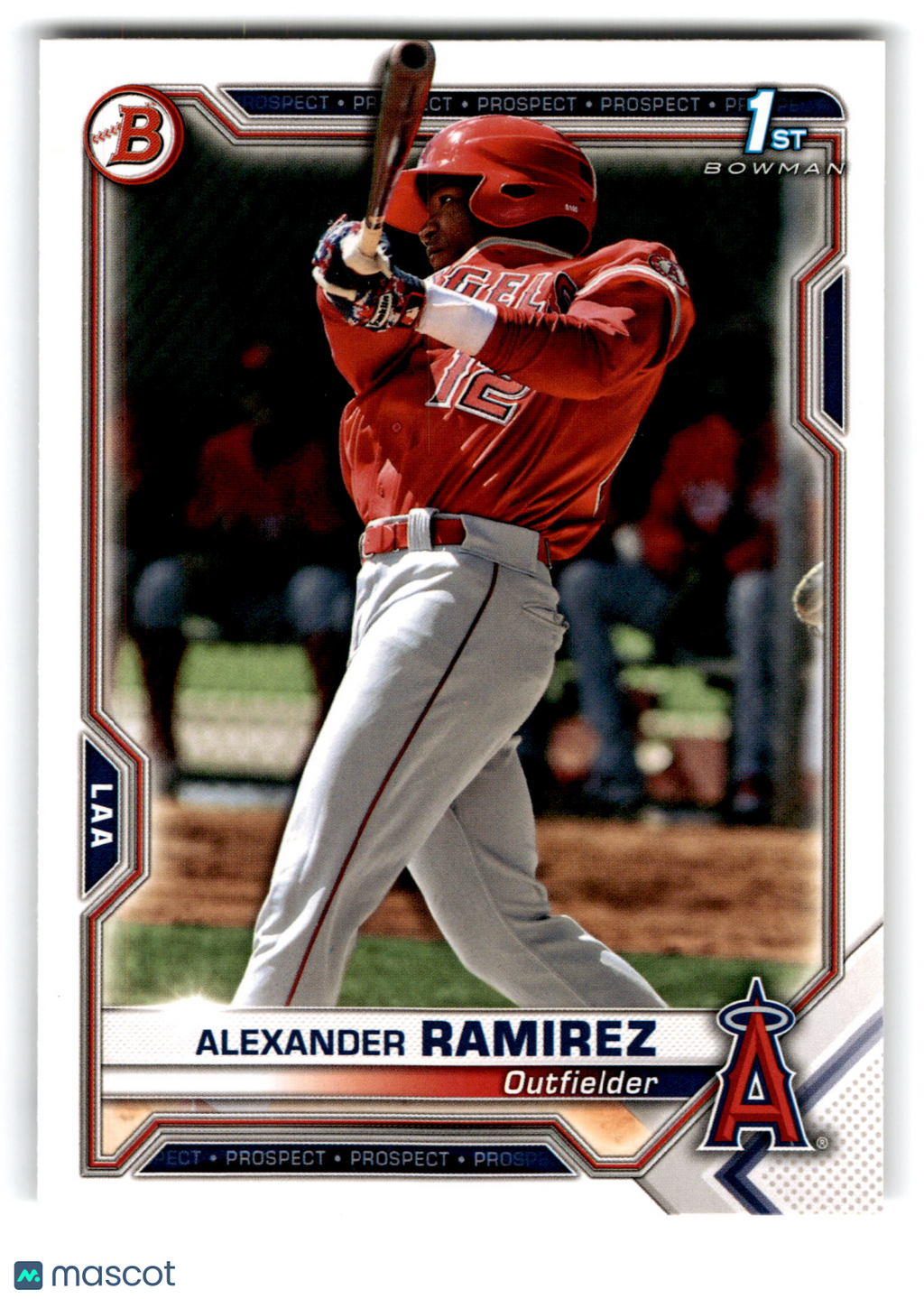 2021 Bowman Prospects Alexander Ramirez #BP-145