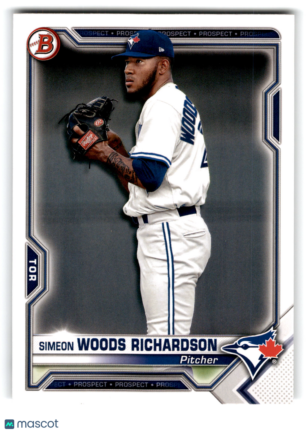 2020 Bowman Prospects Simeon Woods Richardson #BP-95