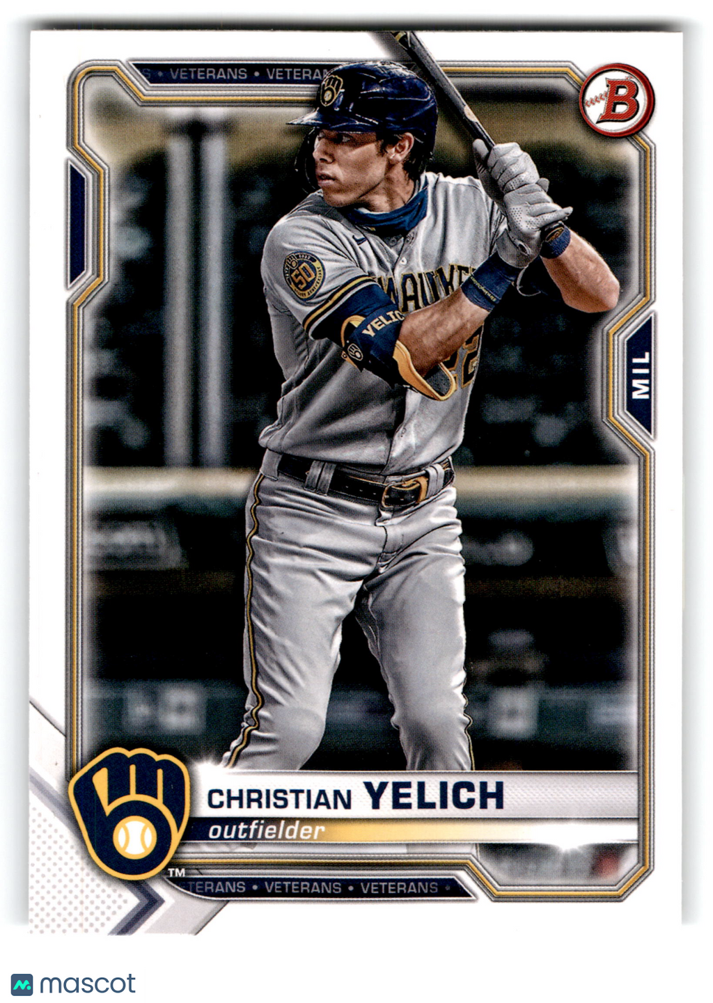 2021 Topps Bowman Christian Yelich #24