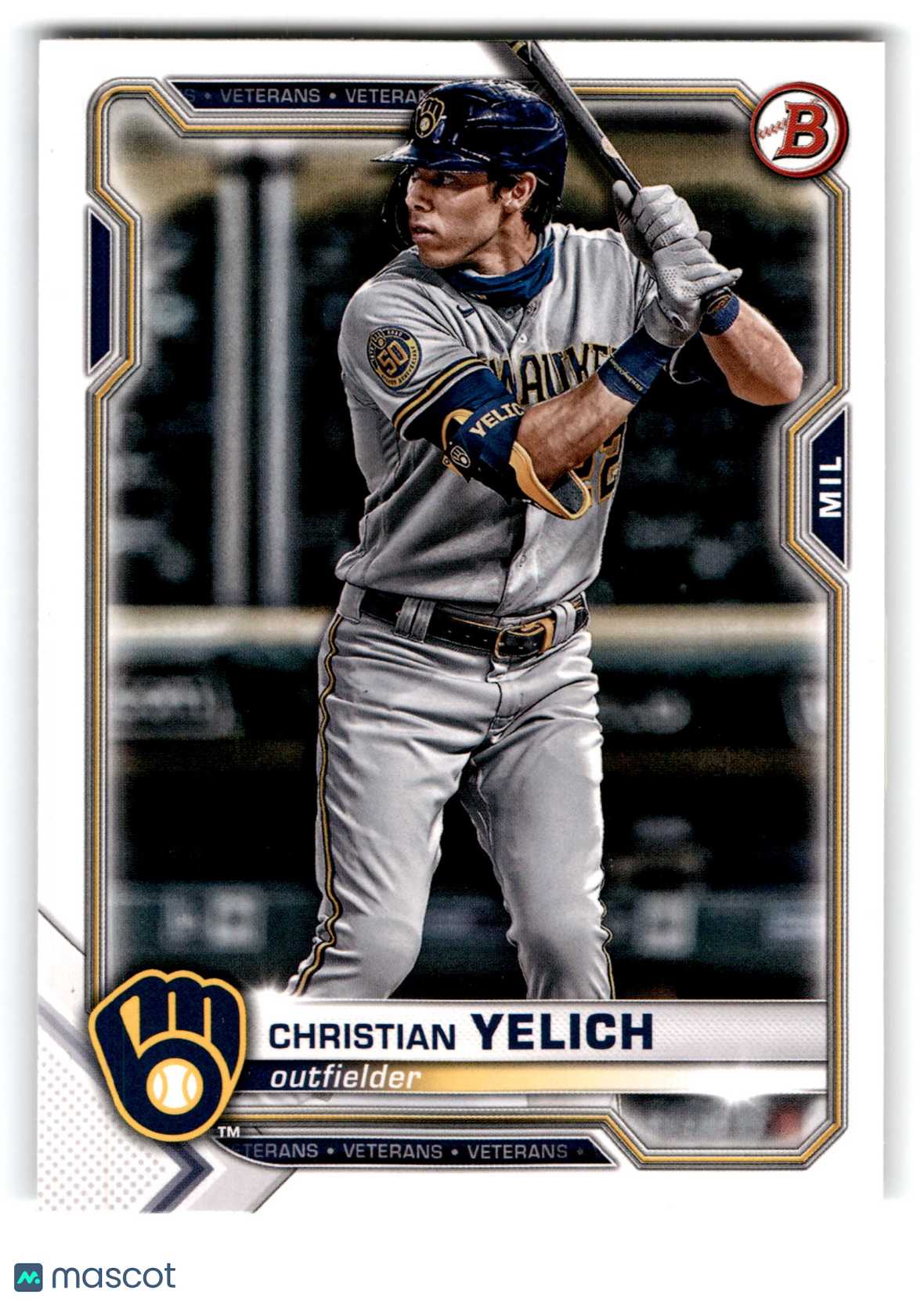 2021 Topps Bowman Christian Yelich #24