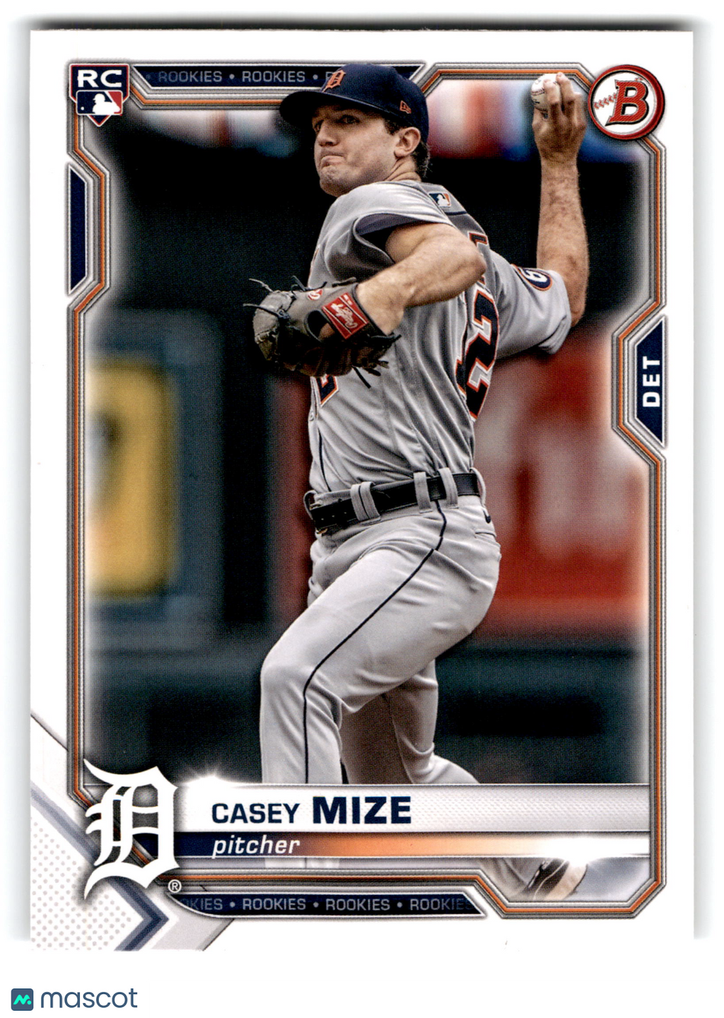 2021 Topps Bowman Casey Mize #31 RC