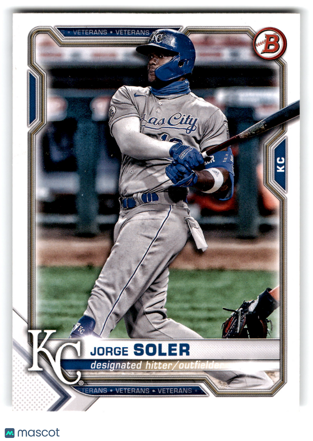 2021 Topps Bowman Veterans Jorge Soler #54