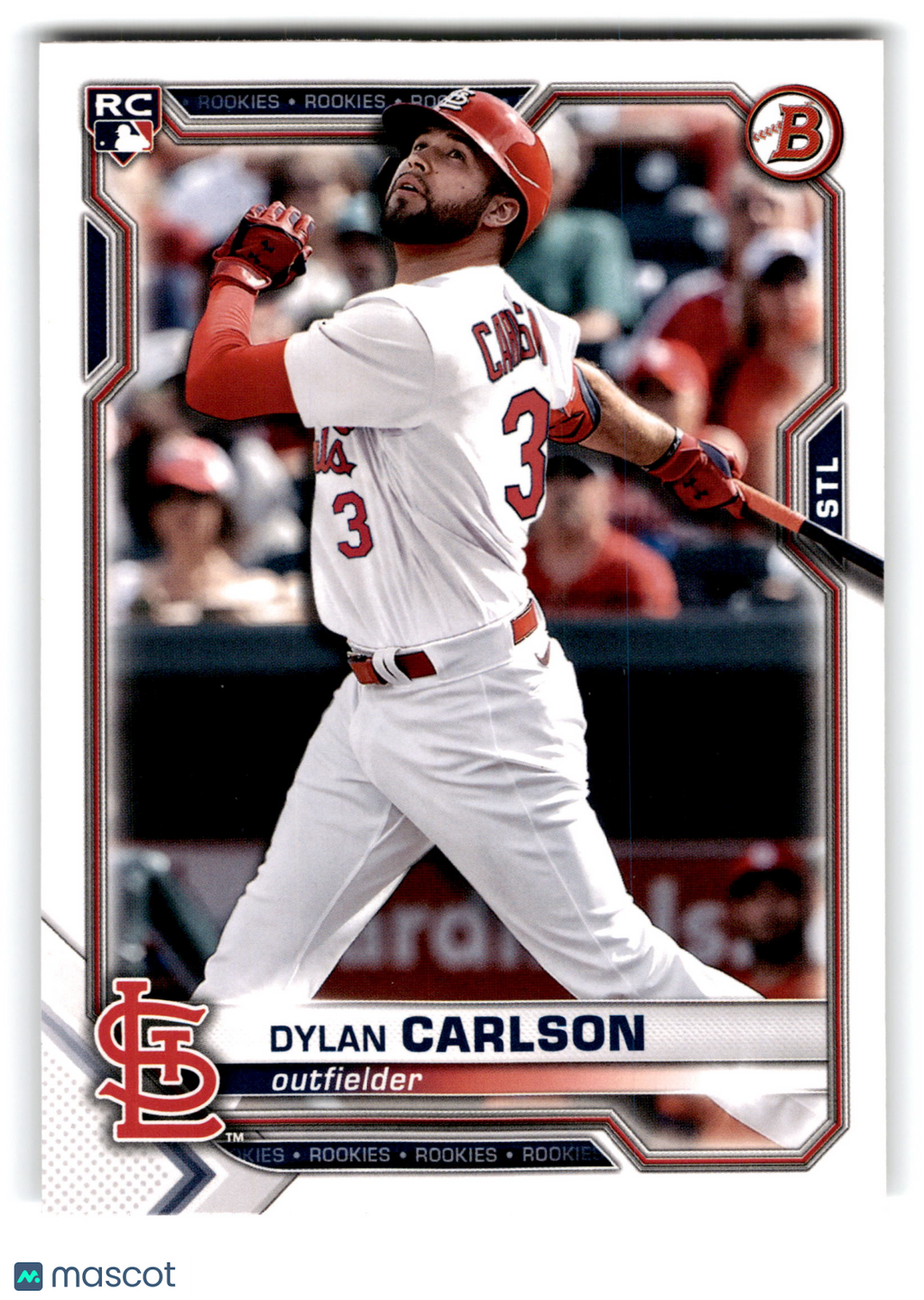 2021 Topps Bowman Dylan Carlson #35 RC
