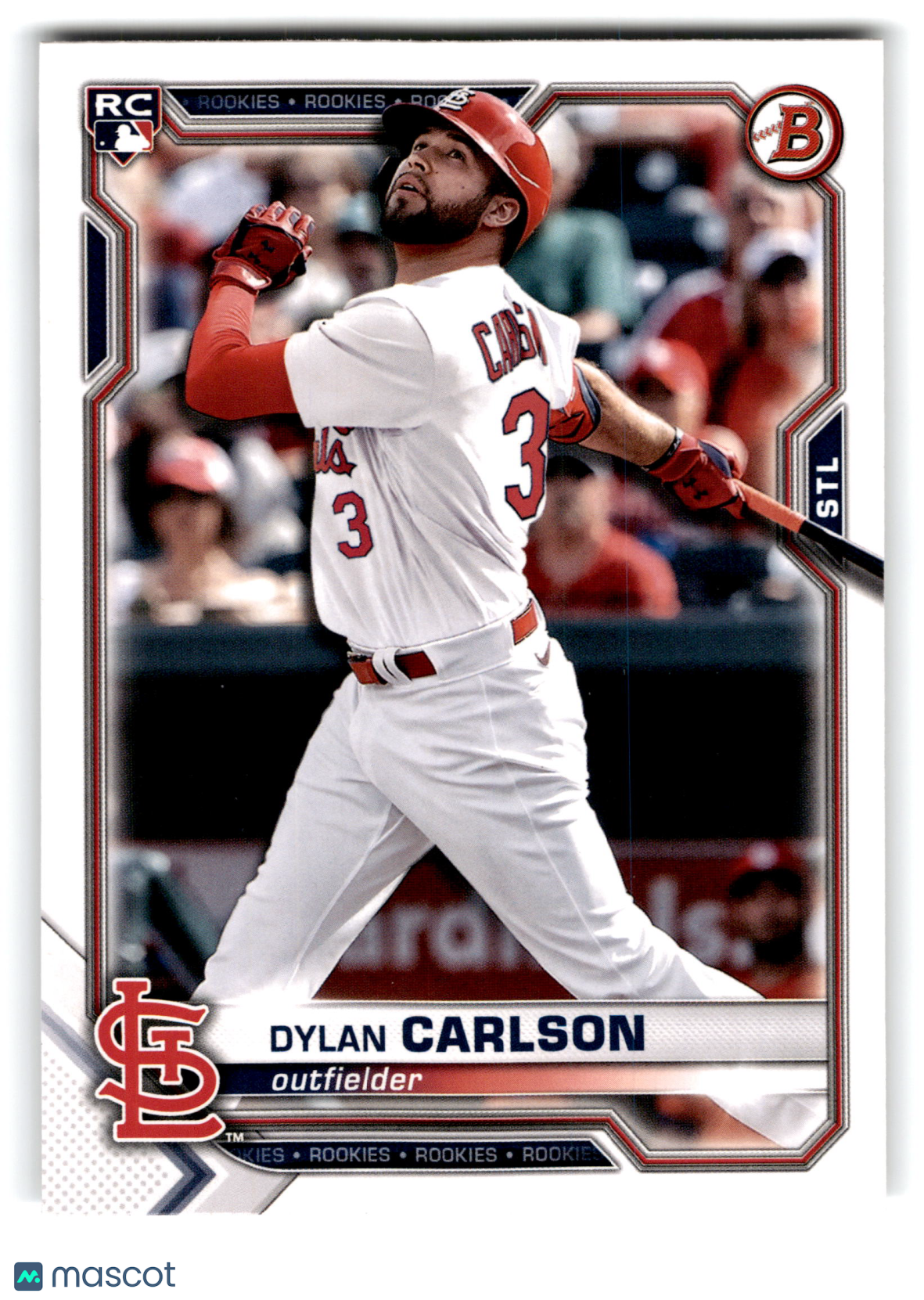 2021 Topps Bowman Dylan Carlson #35 RC
