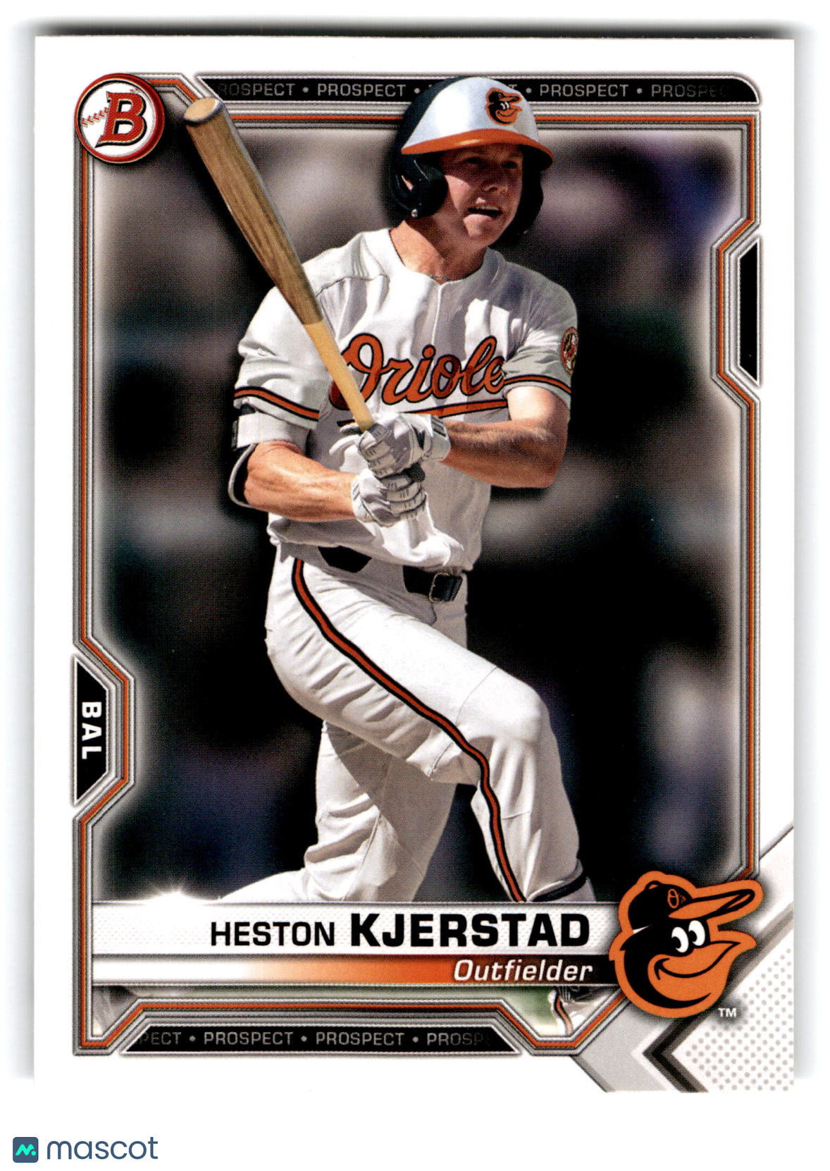 2021 Topps Bowman Prospects Heston Kjerstad #BP-138