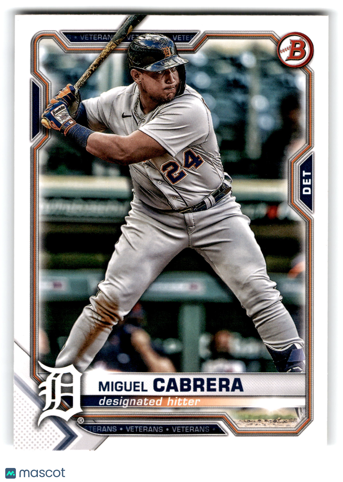 2021 Topps Bowman Miguel Cabrera #19