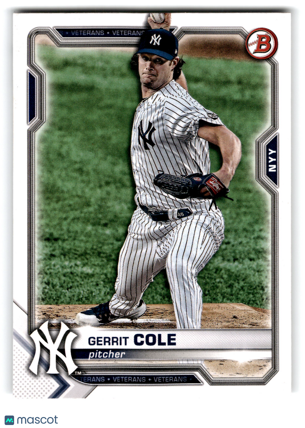 2021 Topps Bowman Gerrit Cole #65