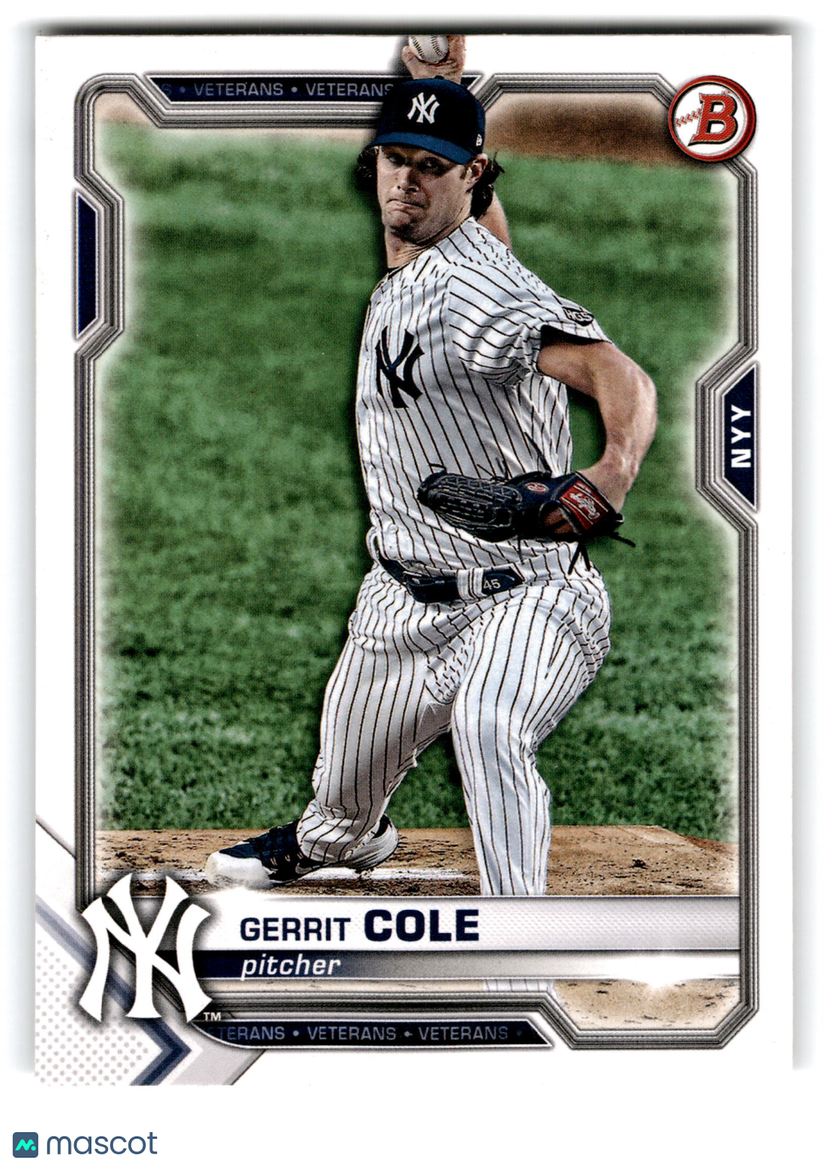 2021 Topps Bowman Gerrit Cole #65