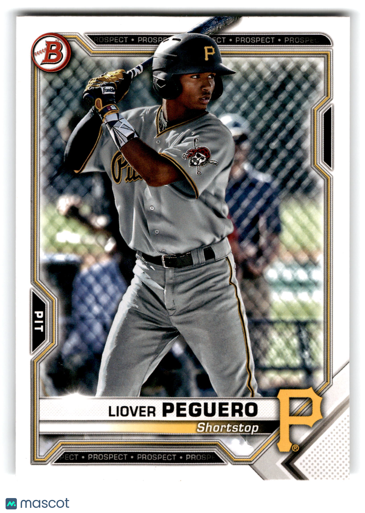 2021 Bowman Prospects Liover Peguero #BP-52