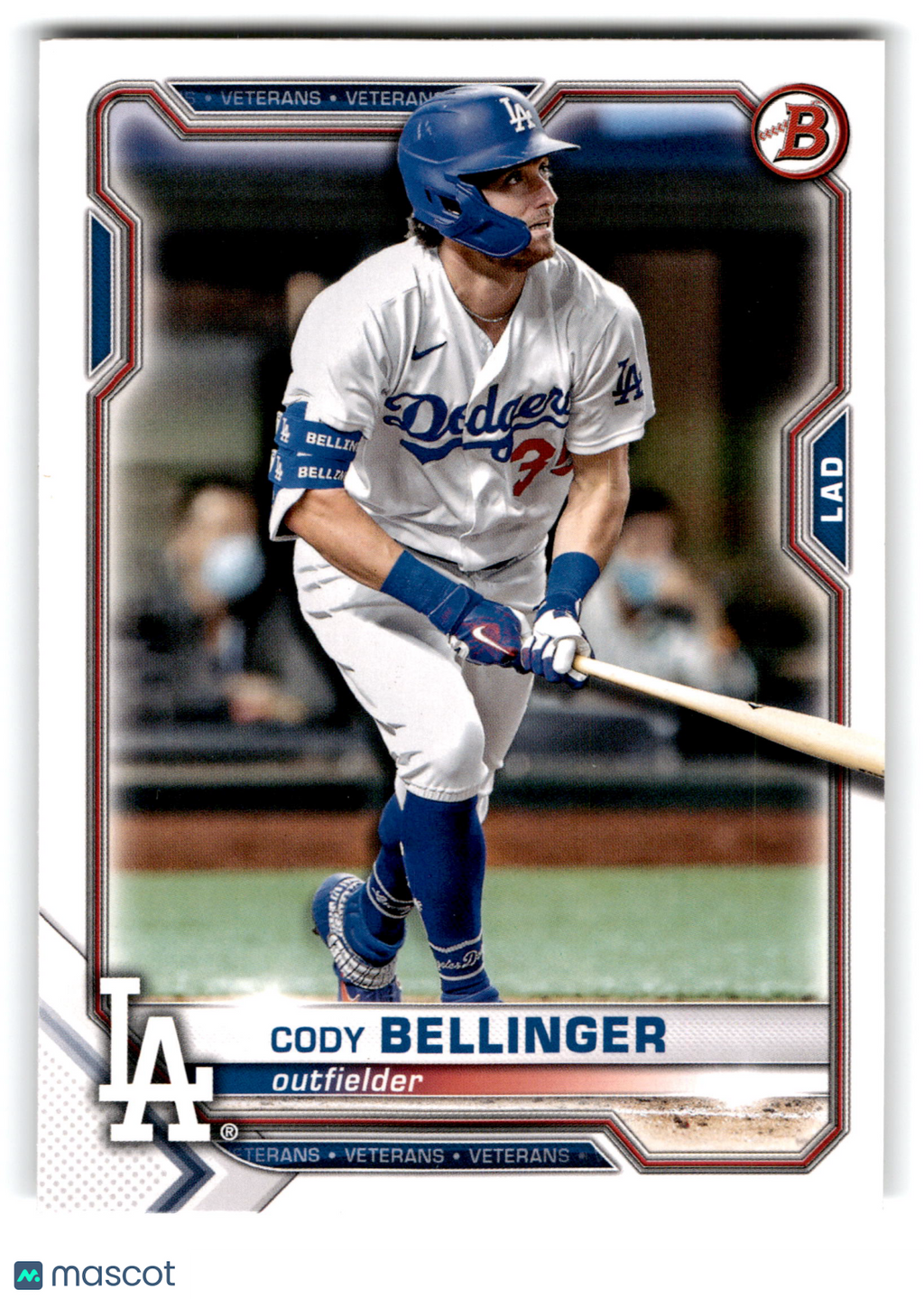 2021 Topps Bowman Cody Bellinger #80