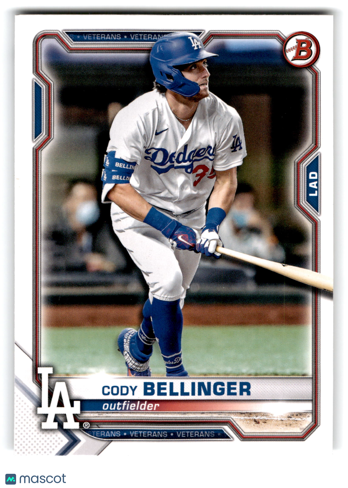 2021 Topps Bowman Cody Bellinger #80