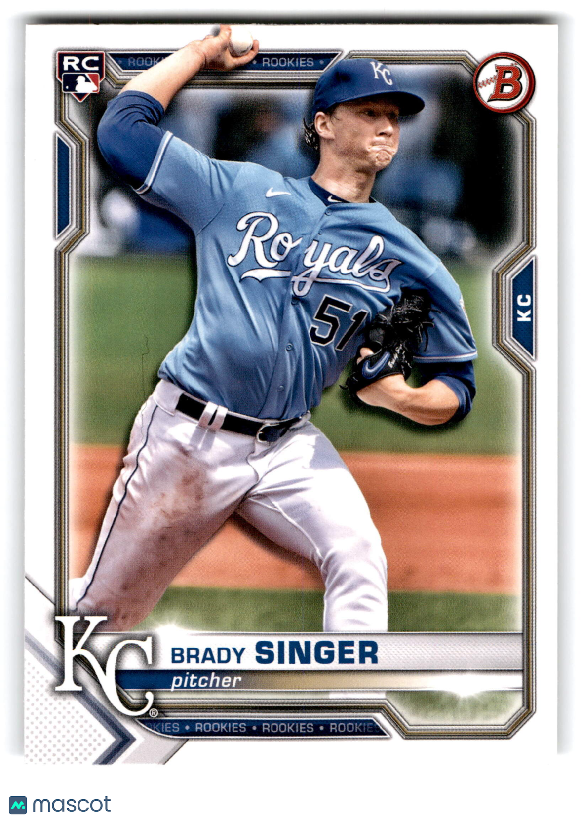 2021 Topps Bowman Brady Singer #29 RC
