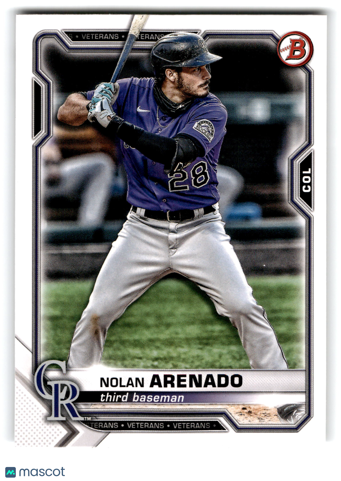 2021 Bowman Nolan Arenado #91