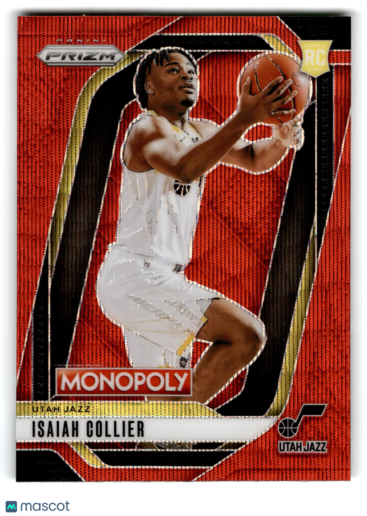 2025 Panini Prizm Monopoly Isaiah Collier #36 RC