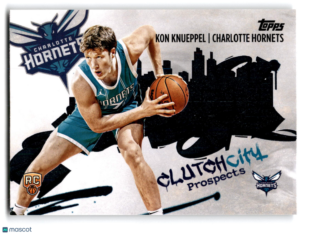 2025 Topps Clutch City Prospects Kon Knueppel #CC-4 RC