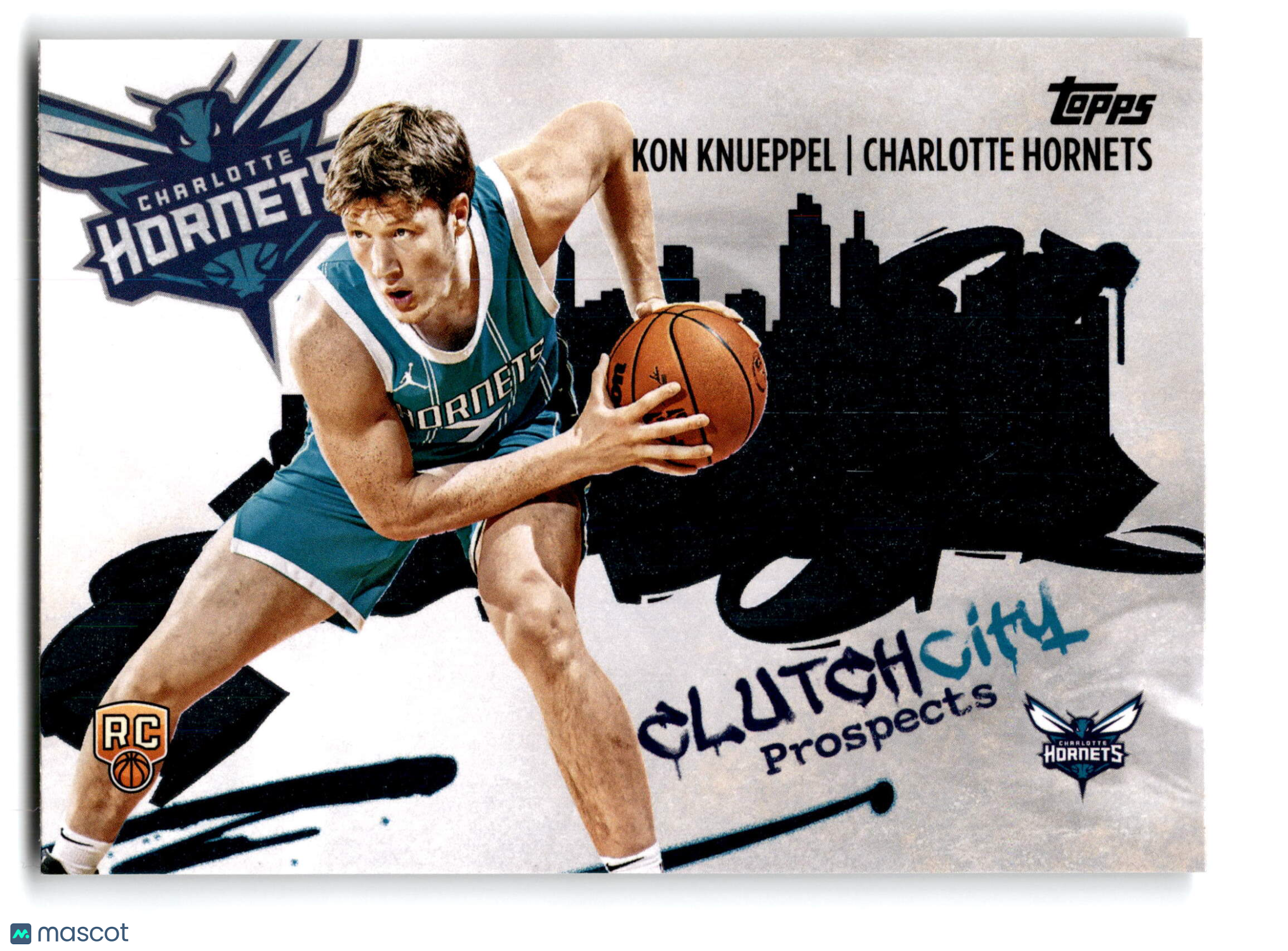 2025 Topps Clutch City Prospects Kon Knueppel #CC-4 RC
