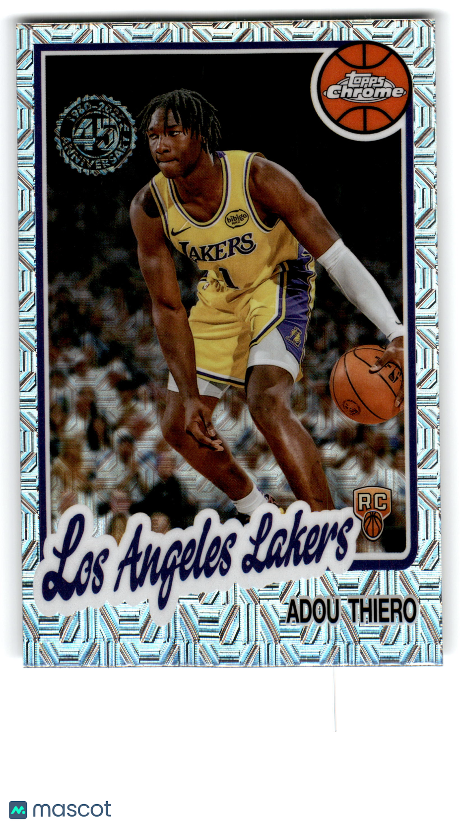 2025 Topps Chrome Adou Thiero #TC-AH RC
