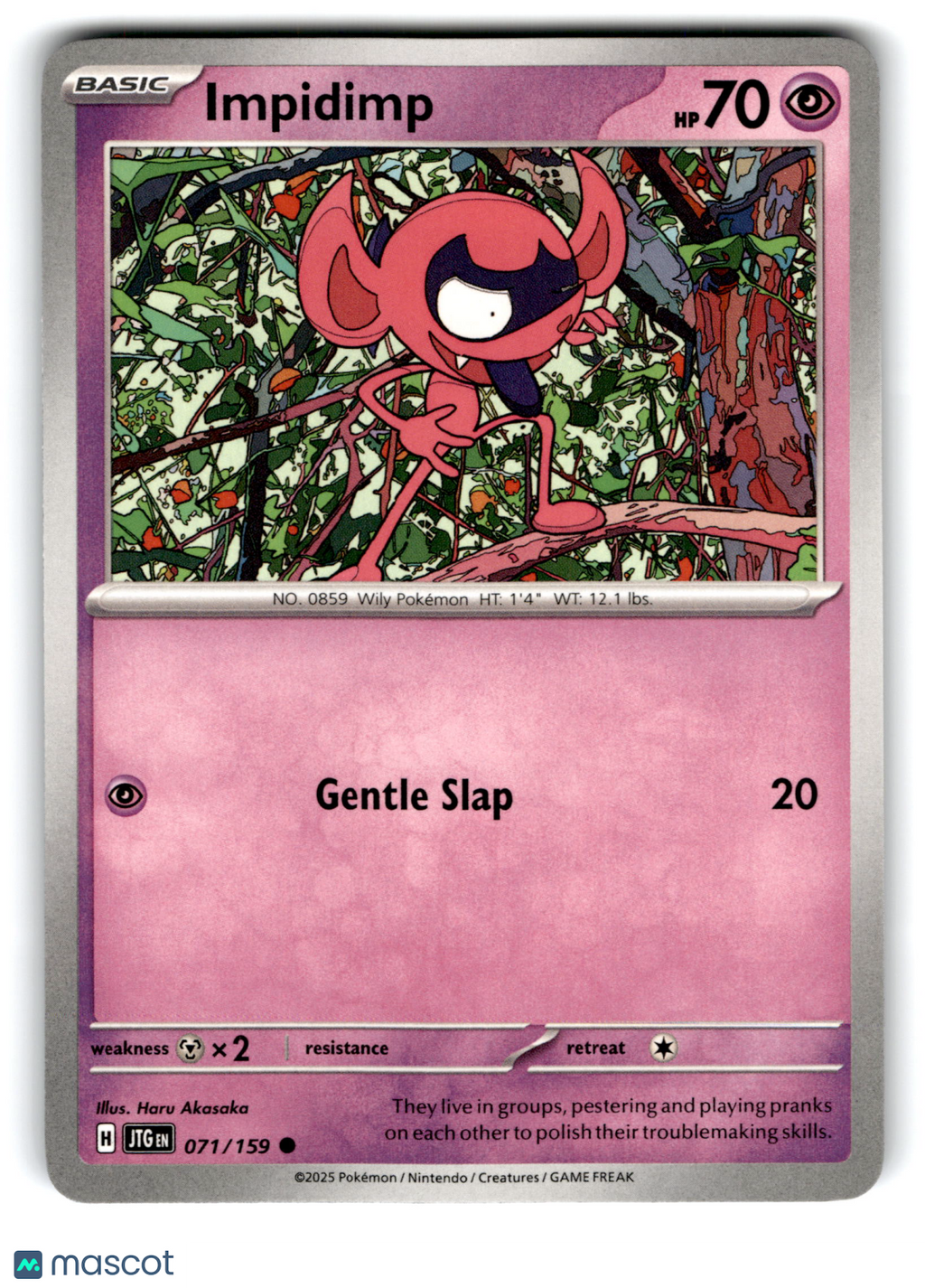 2025 Pokemon Impidimp #71/159