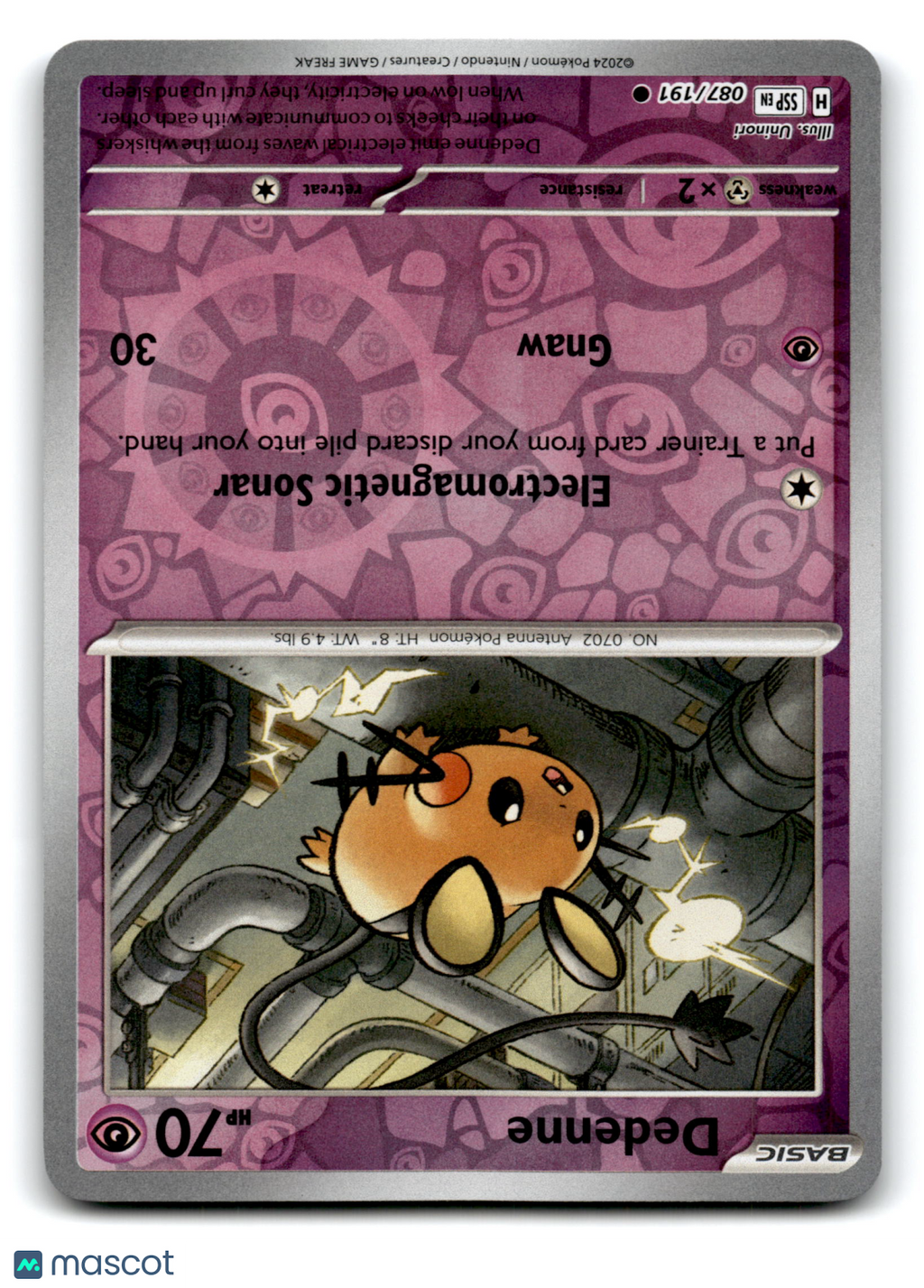 2024 Pokemon Dedenne #87/197