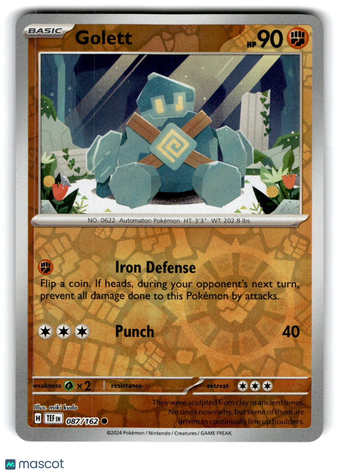 2024 Pokemon Golett #87/162
