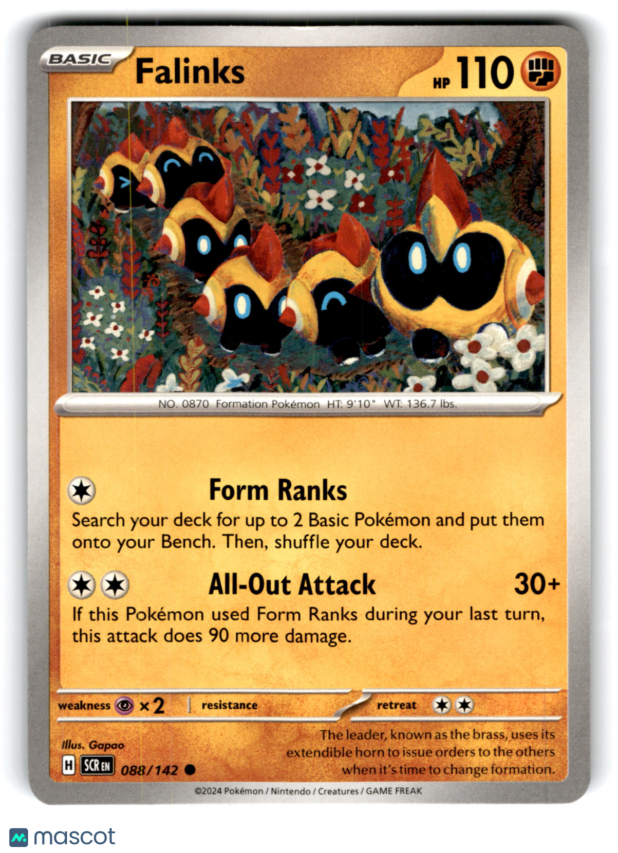 2024 Pokemon Falinks #88/142