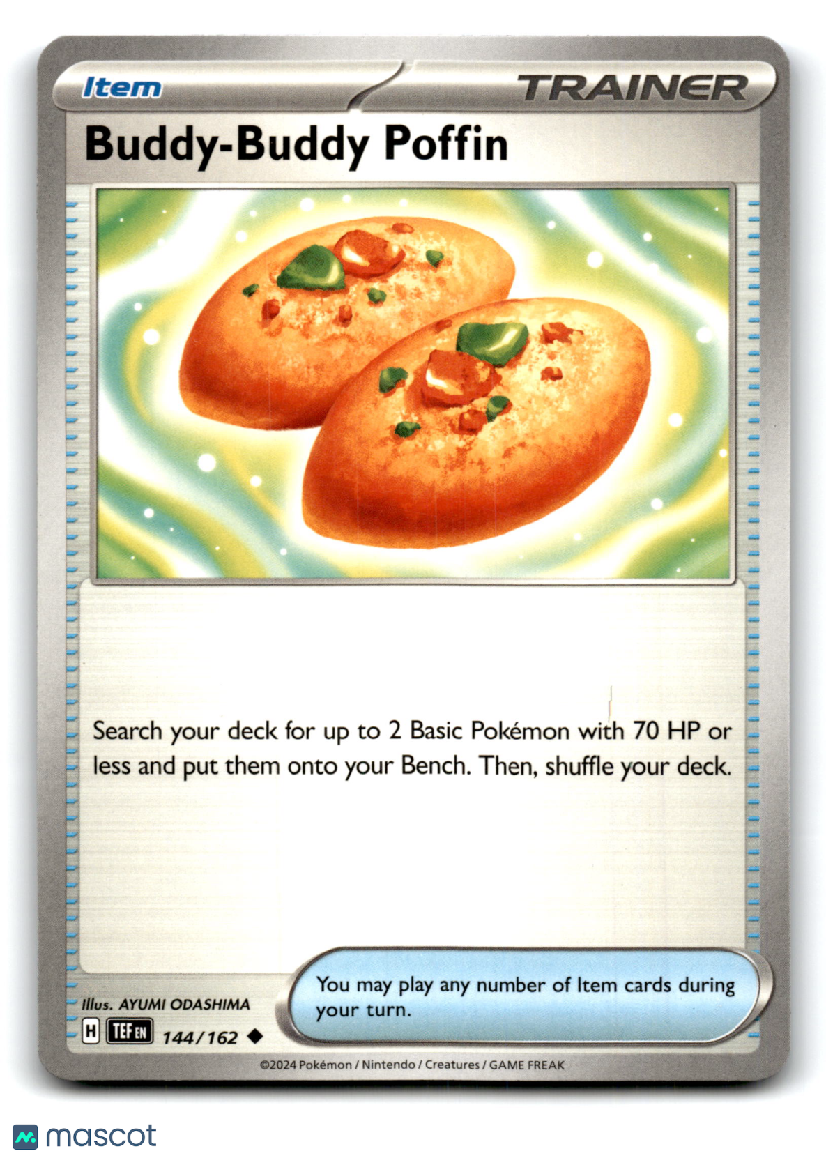 2024 Pokemon Buddy-Buddy Poffin #144/162