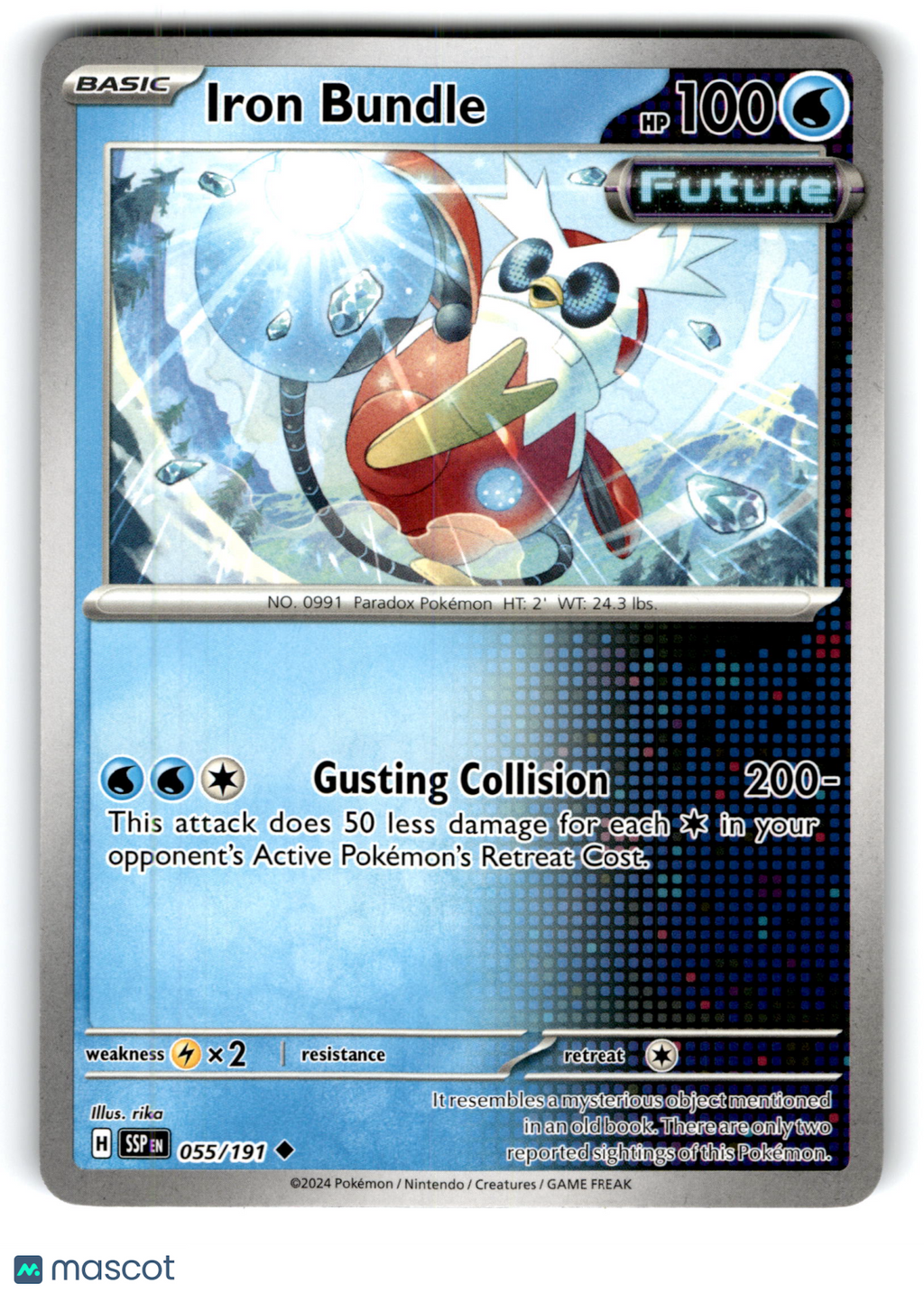 2024 Pokemon Iron Bundle #55/191