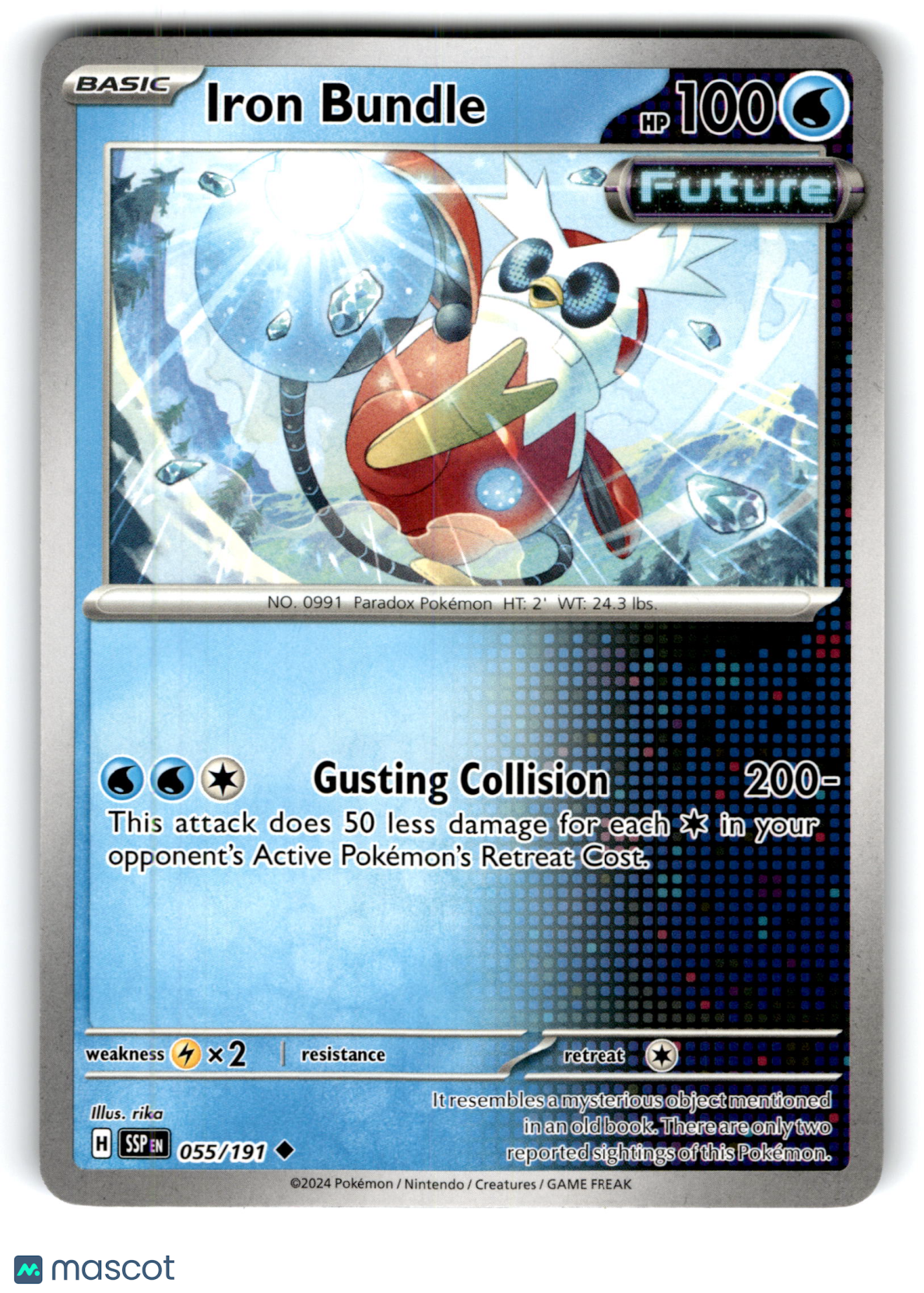 2024 Pokemon Iron Bundle #55/191