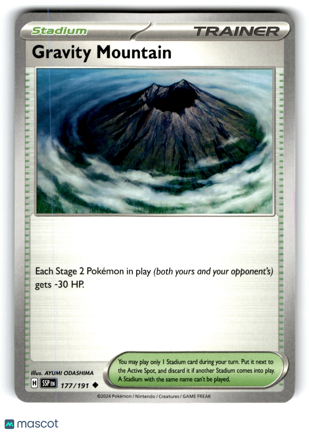 2024 Pokemon Gravity Mountain #177/191