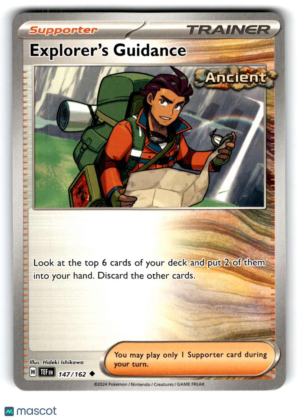 2024 Pokemon Explorer's Guidance #147/162