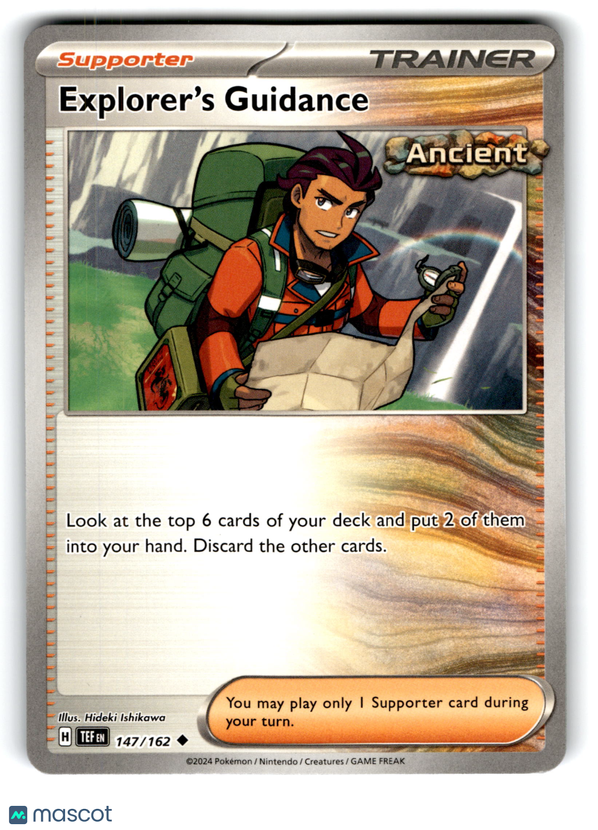 2024 Pokemon Explorer's Guidance #147/162