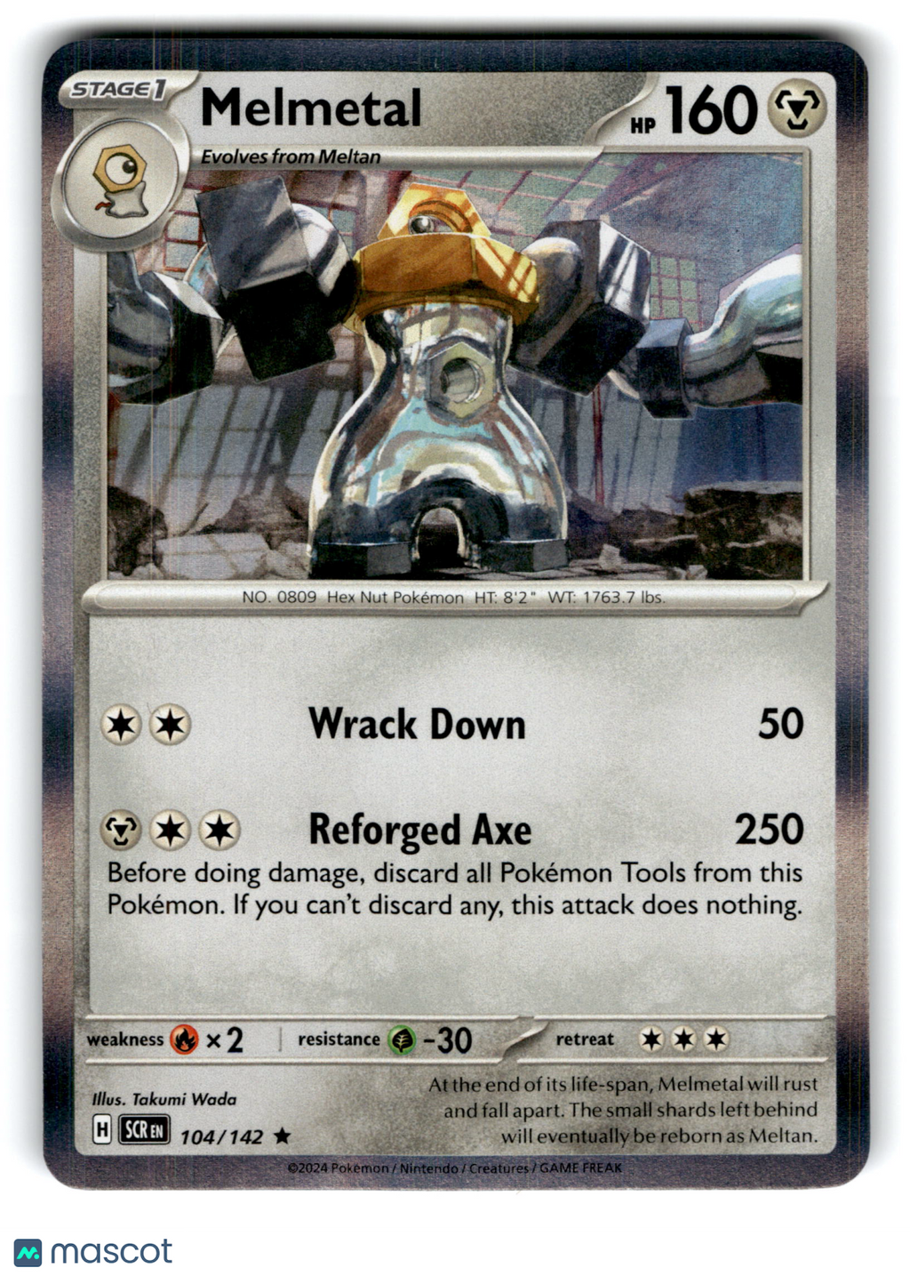2024 Pokemon Melmetal #104/142