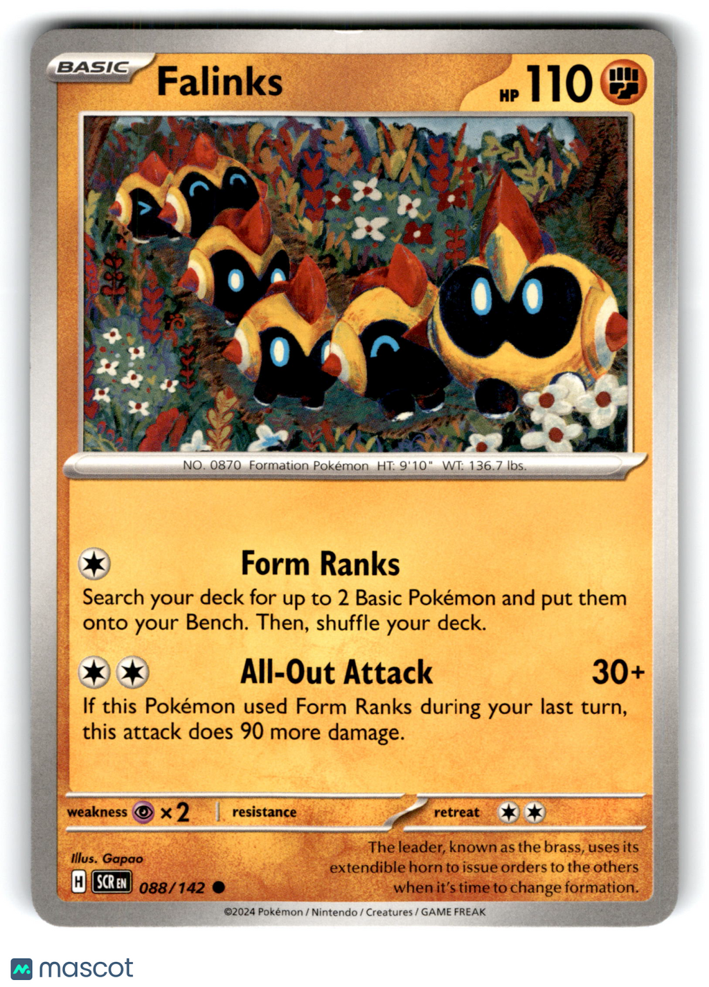 2024 Pokemon Falinks #88/142