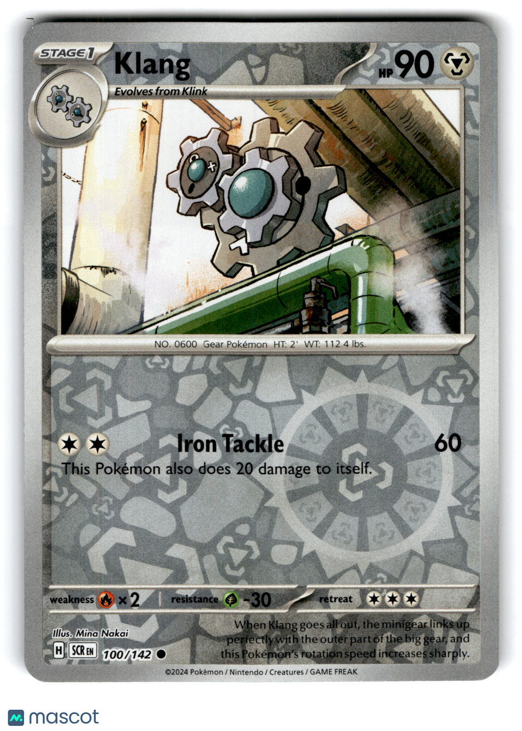 2024 Pokemon Klang #100/142