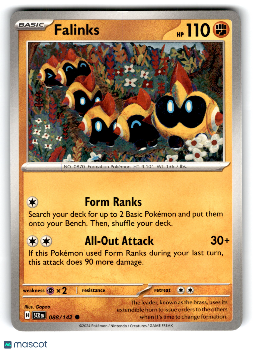 2024 Pokemon Falinks #88/142