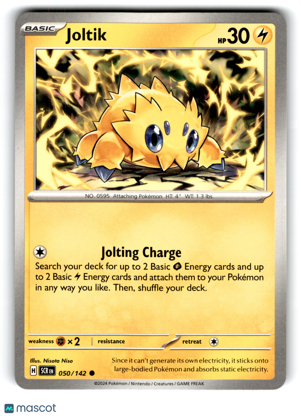 2024 Pokemon Joltik #50/142