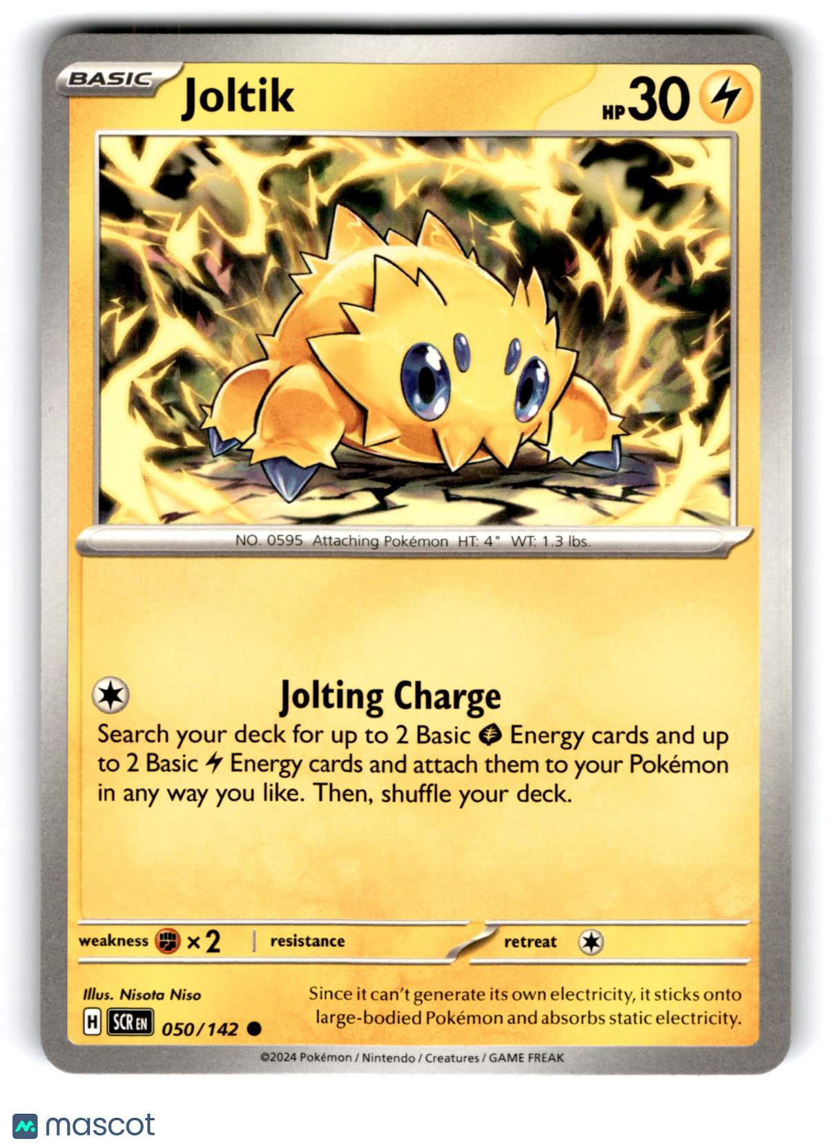 2024 Pokemon Joltik #50/142