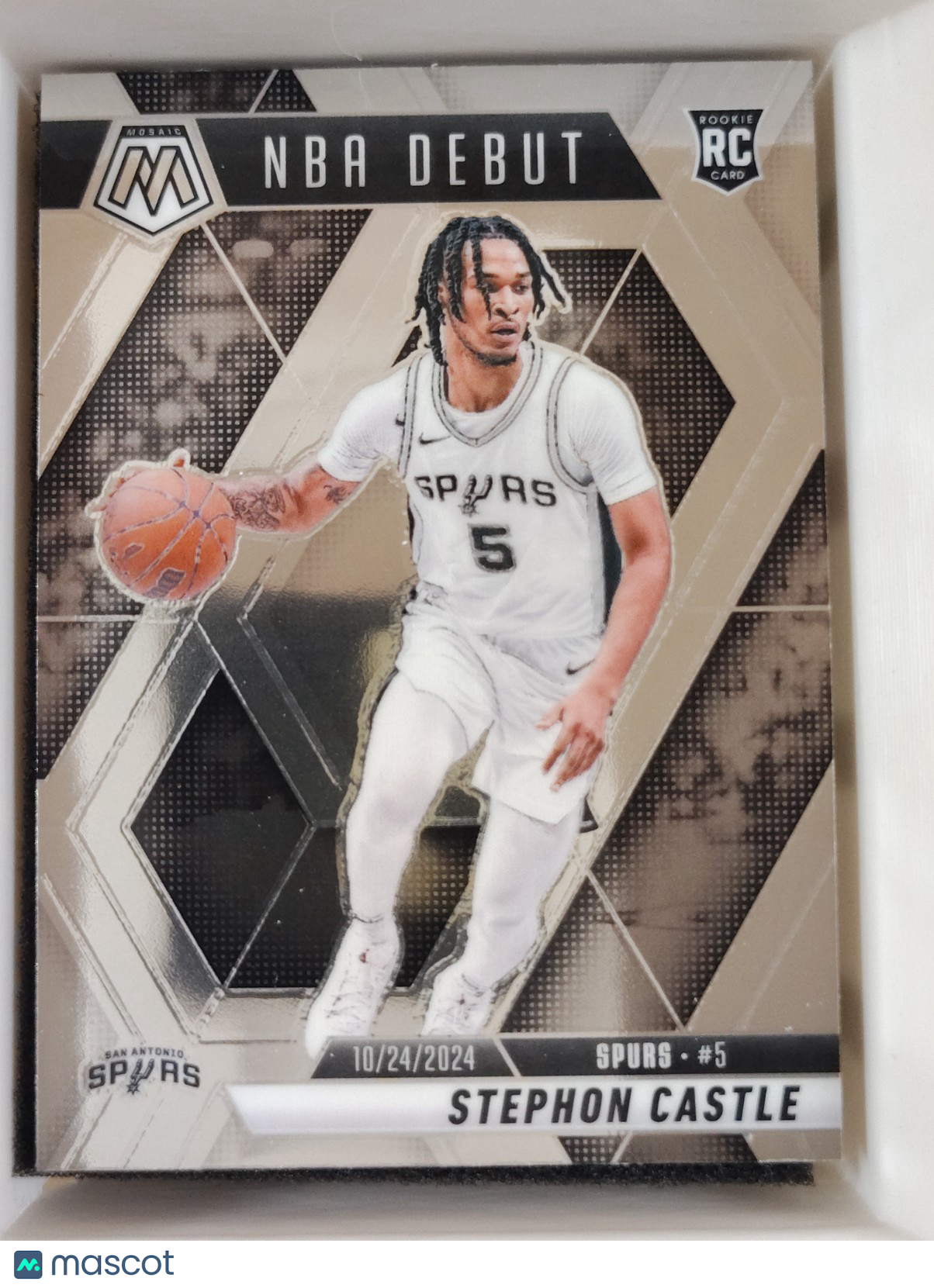 2024-25 Panini Mosaic - NBA Debut Stephon Castle #267 (RC)