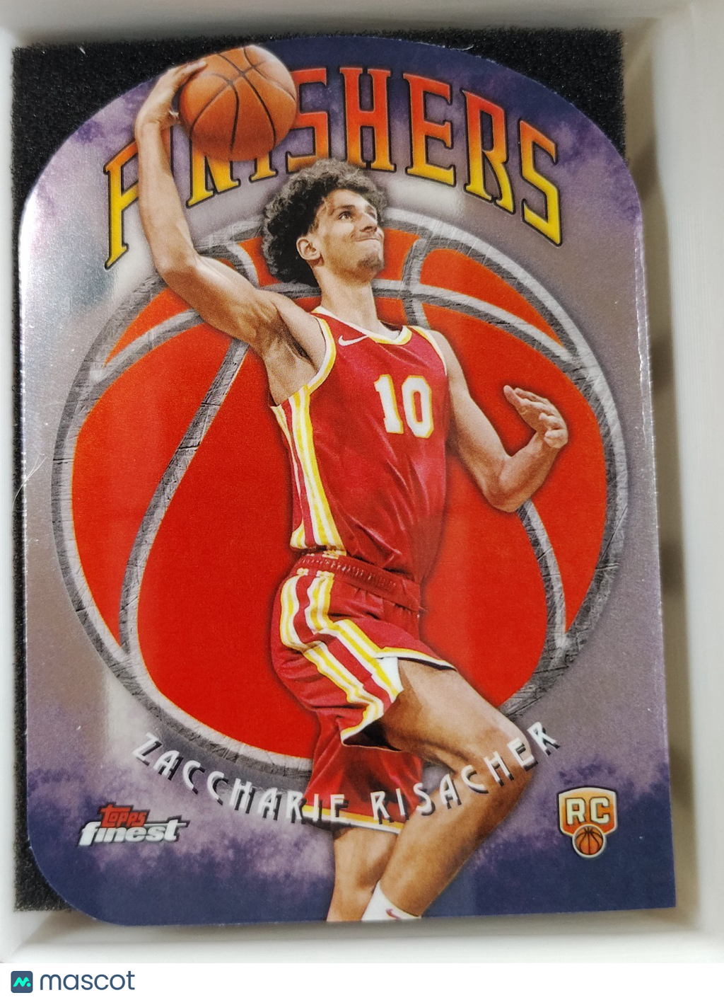 2024-25 Topps Finest Finishers #F-9 Zaccharie Risacher