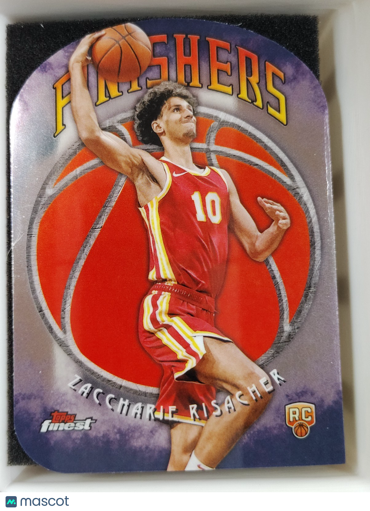 2024-25 Topps Finest Finishers #F-9 Zaccharie Risacher