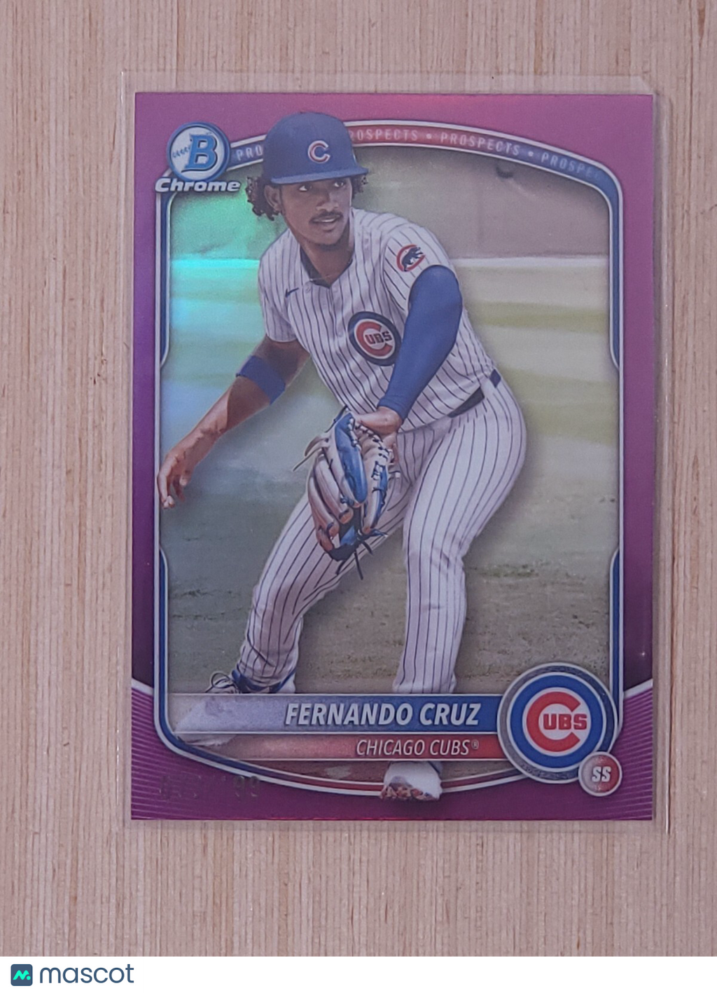 2025 Bowman Chrome Fernando Cruz BCP-110 Magenta 073/199