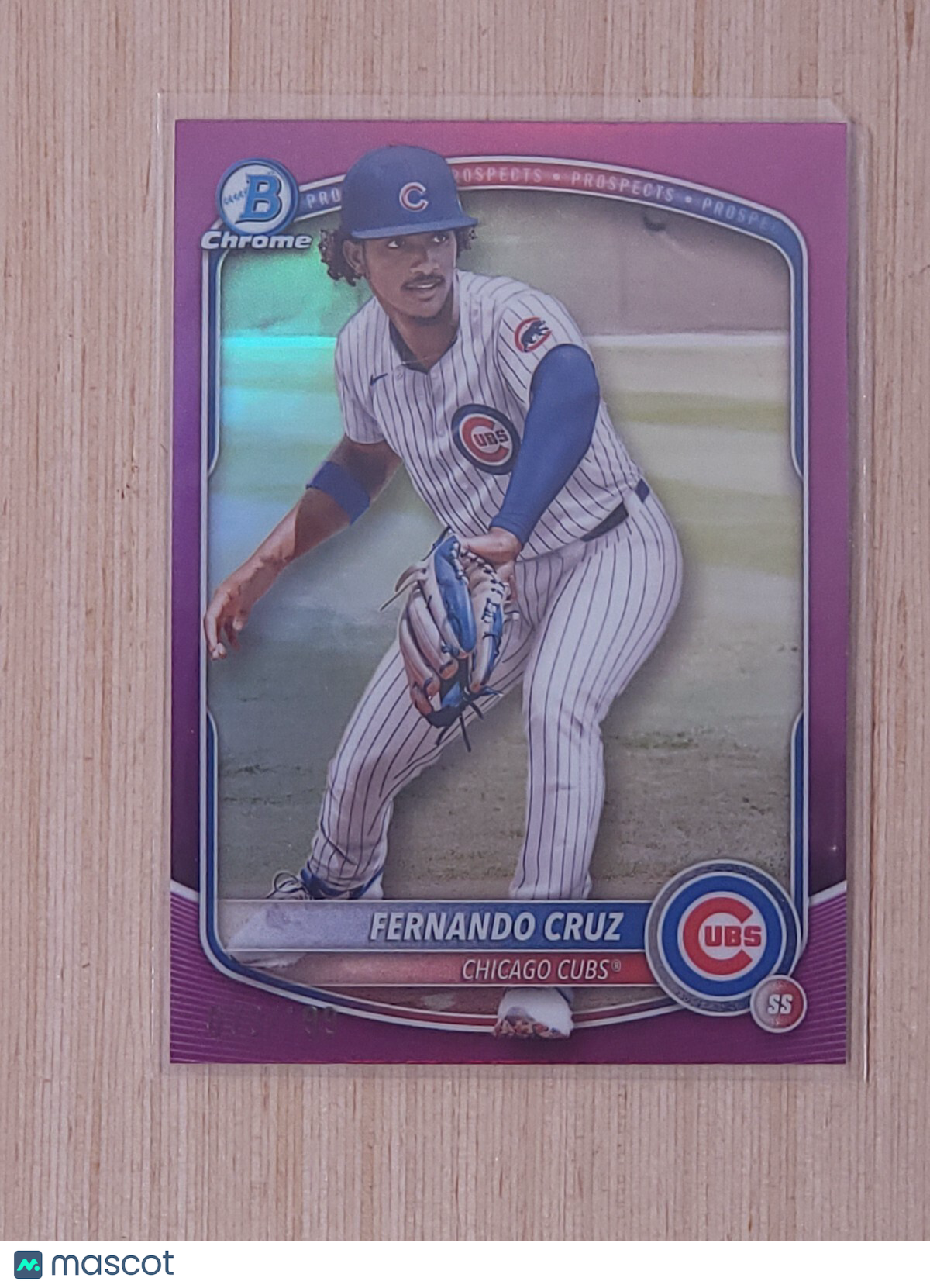 2025 Bowman Chrome Fernando Cruz BCP-110 Magenta 073/199