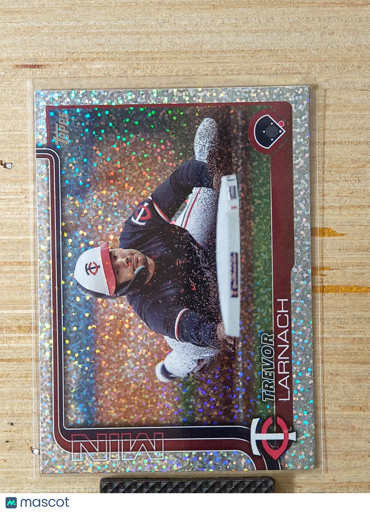2025 Topps Celebration #279 Trevor Larnach Speckle