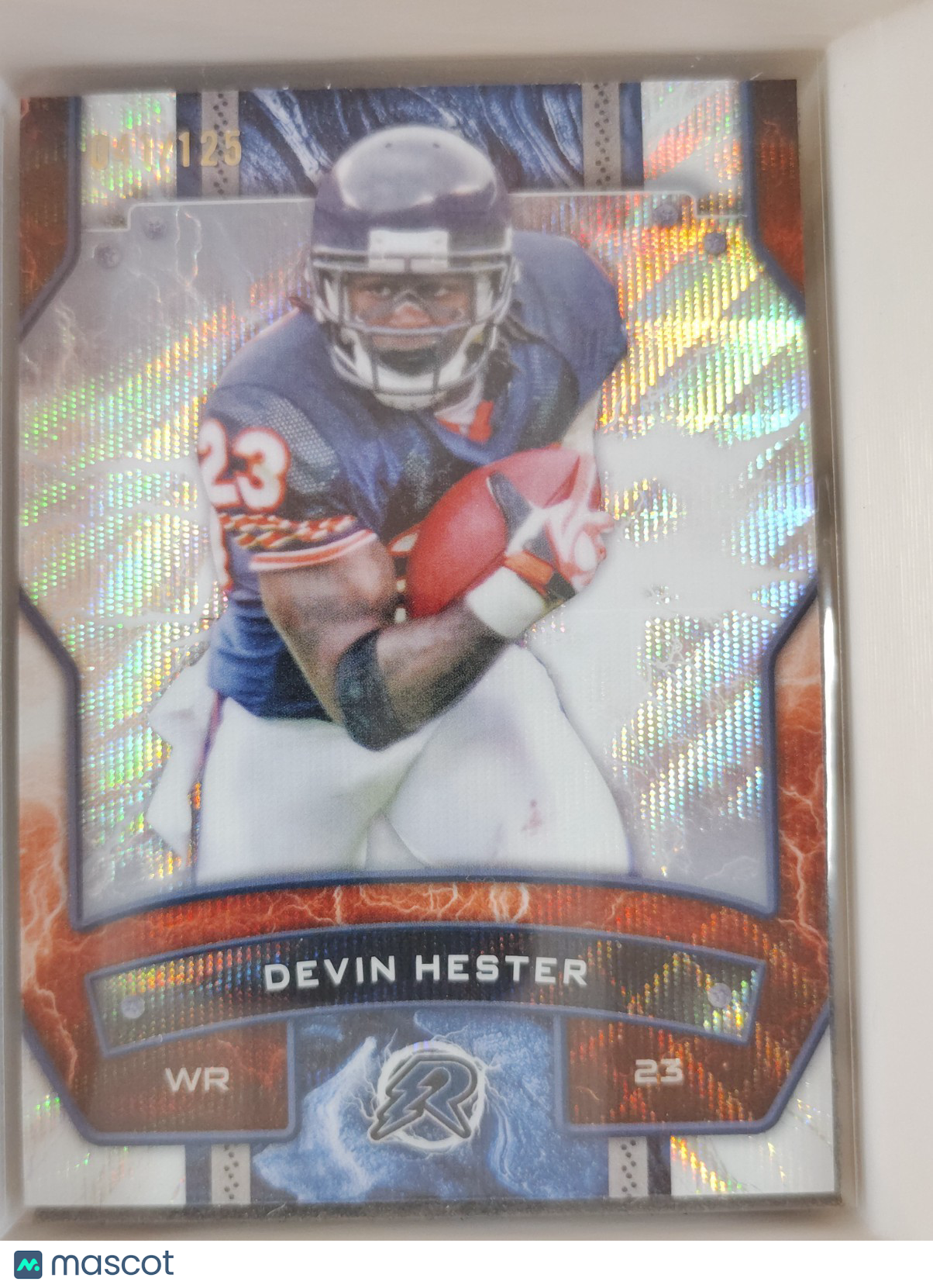 2024 Topps Resurgence - Devin Hester #13 White Wave 041/125
