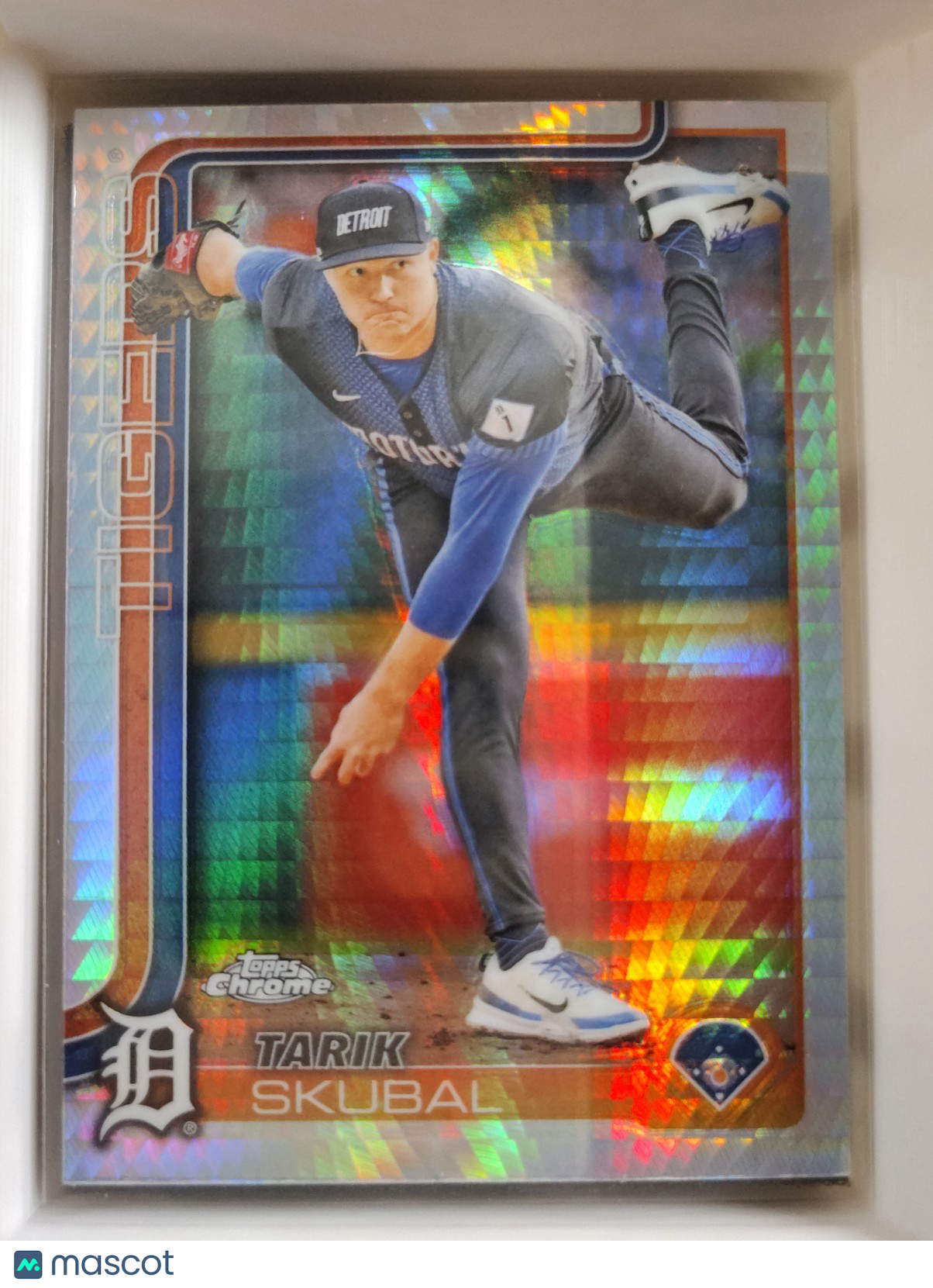 2025 Topps Chrome #258 Tarik Skubal Hyper